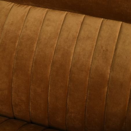 Rivington Ochre Velvet Armchair Designer Furniture Smithers of Stamford £699.00 