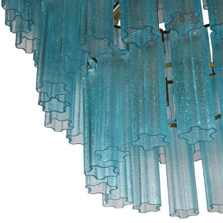 Blue Glass Tiered Chandelier Lighting Smithers of Stamford £1,421.00 Store UK, US, EU, AE,BE,CA,DK,FR,DE,IE,IT,MT,NL,NO,ES,SE...