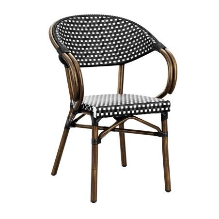 Luigi Stacking Outdoor Armchair, Green, Blue, Black Garden Smithers of Stamford £199.00 