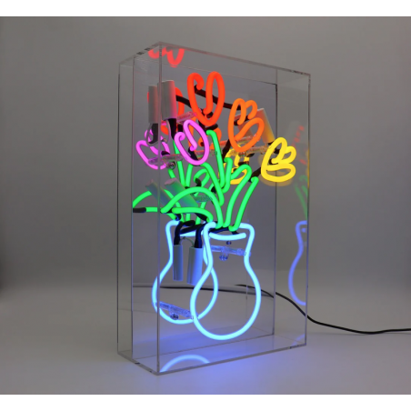 Vase of Tulips Neon Sign Neon Signs Locomocean £250.00 