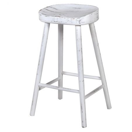 White Washed Vintage Style Bar Stool Kitchen & Dining Room Smithers of Stamford £210.00 