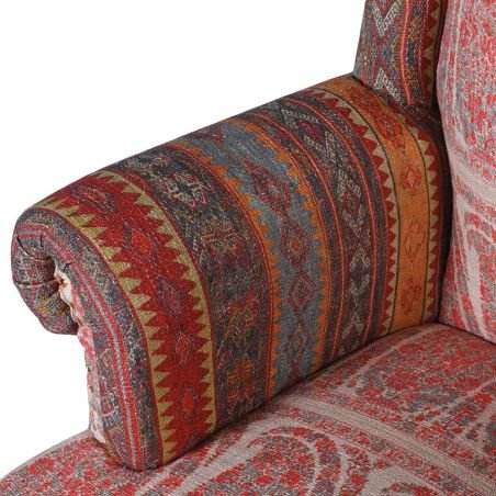 Paisley Pattern Tall Accent Armchair Designer Furniture Smithers of Stamford £1,200.00 Store UK, US, EU, AE,BE,CA,DK,FR,DE,IE...