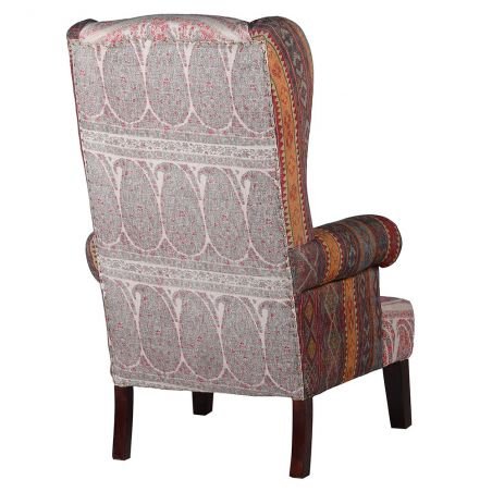 Paisley Pattern Tall Accent Armchair Designer Furniture Smithers of Stamford £1,200.00 Store UK, US, EU, AE,BE,CA,DK,FR,DE,IE...