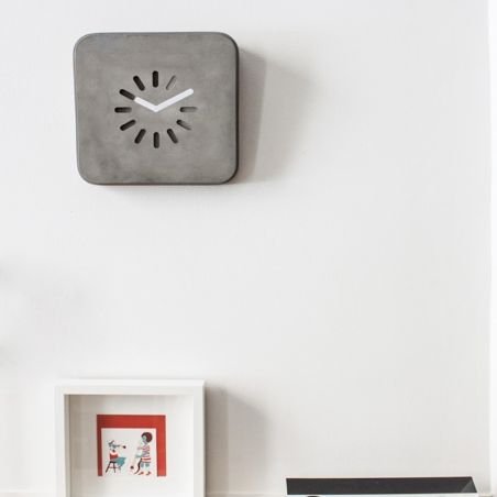 Concrete Wall Clock Smithers Archives Lyon Beton £135.00 