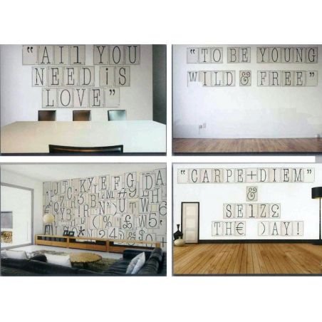 Typography Classic Wallpaper Mural Home Smithers of Stamford £65.00 