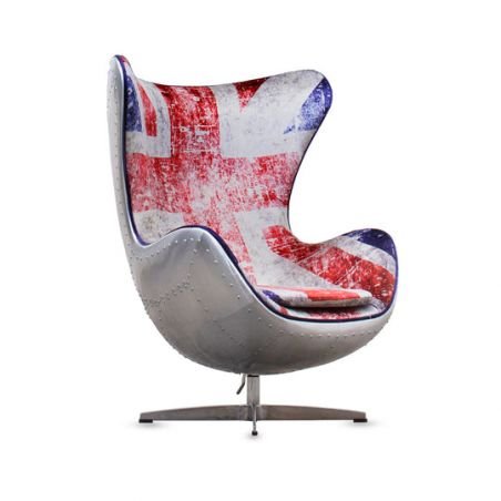 Aviator Union Jack Chair Sofas and Armchairs Smithers of Stamford £1,646.00 