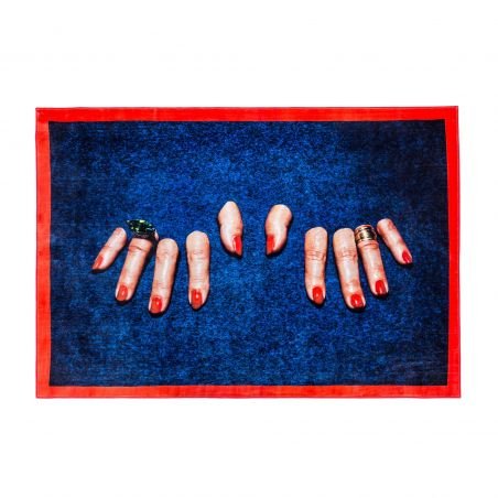 Seletti Wears Toiletpaper Fingers Rug Seletti Seletti £1,500.00 Store UK, US, EU, AE,BE,CA,DK,FR,DE,IE,IT,MT,NL,NO,ES,SESelet...