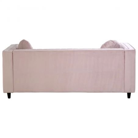 Pink Velvet Shell Backed Sofa Designer Furniture Smithers of Stamford £950.00 Store UK, US, EU, AE,BE,CA,DK,FR,DE,IE,IT,MT,NL...