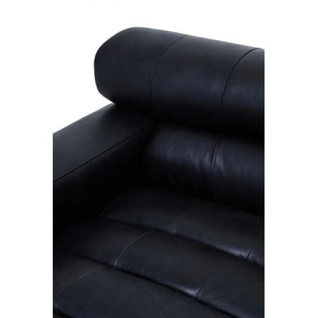 Titan Black Leather Chaise Longue Designer Furniture Smithers of Stamford £3,500.00 Store UK, US, EU, AE,BE,CA,DK,FR,DE,IE,IT...