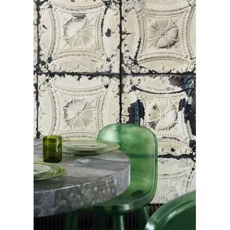 Brooklyn Metal Tin Tiles Effect Wallpaper By Merci NLXL Wallpaper NLXL £285.00 