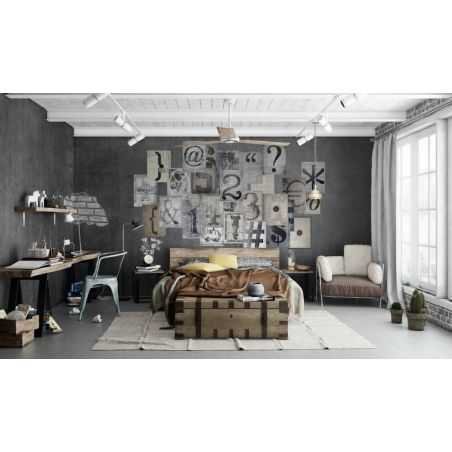 Typography Classic Wallpaper Mural Home Smithers of Stamford £65.00 