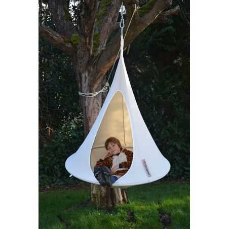 Hanging Cacoon Chair Indoor & Outdoor CACOON Cacoon £200.00 Store UK, US, EU, AE,BE,CA,DK,FR,DE,IE,IT,MT,NL,NO,ES,SEHanging C...