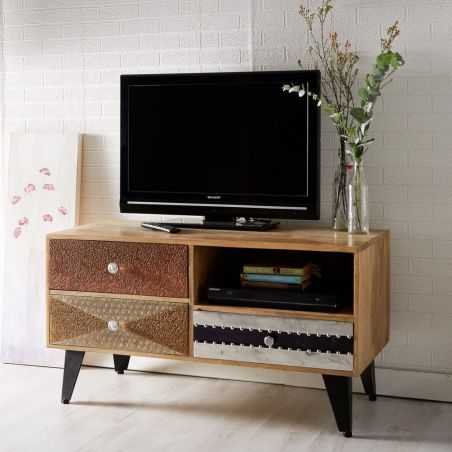 Reclaimed TV Media Cabinet TV Units  £675.