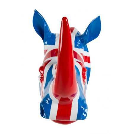 Union Jack Rhino Head Retro Ornaments Smithers of Stamford £447.00 Store UK, US, EU, AE,BE,CA,DK,FR,DE,IE,IT,MT,NL,NO,ES,SEUn...