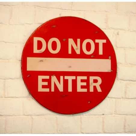 Do Not Enter Sign Signs Smithers of Stamford £62.00 