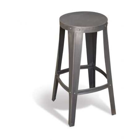 Vintage Industrial Style Stool Industrial Furniture Smithers of Stamford £186.00 