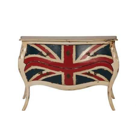 Union Jack Bombe Chest Sideboard Cabinets & Sideboards Smithers of Stamford £1,810.00 Store UK, US, EU, AE,BE,CA,DK,FR,DE,IE,...