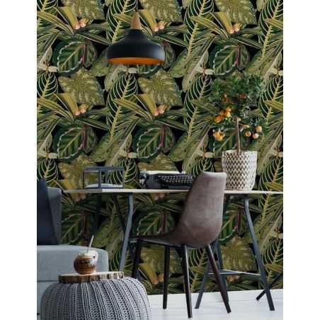 Jungle Wallpaper Wallpaper Smithers of Stamford £219.00 Store UK, US, EU, AE,BE,CA,DK,FR,DE,IE,IT,MT,NL,NO,ES,SEJungle Wallpa...