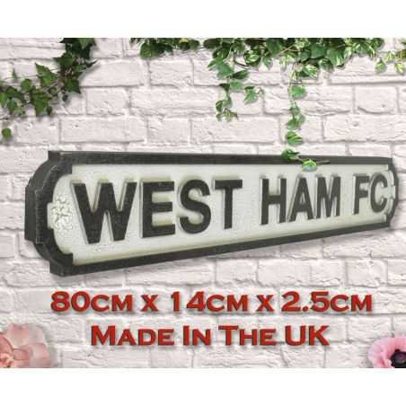 Football Street Signs Gifts Smithers of Stamford £37.00 