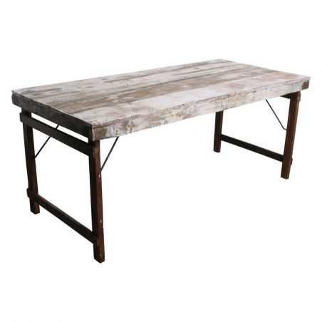 Factory Folding Reclaimed Wood Dining Tables Dining Tables Smithers of Stamford £650.00 Store UK, US, EU, AE,BE,CA,DK,FR,DE,I...