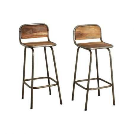 Loft Industrial Bar Stools Bar Stools Smithers of Stamford £257.00 Store UK, US, EU, AE,BE,CA,DK,FR,DE,IE,IT,MT,NL,NO,ES,SELo...