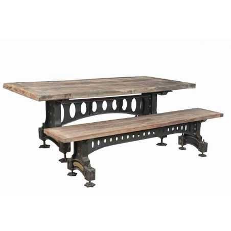 Officers Mess Vintage Industrial Dining Table Smithers Archives Smithers of Stamford £2,831.00 