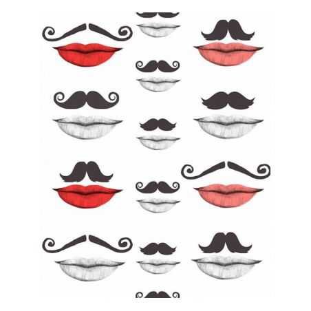 Moustache Wallpaper Wallpaper Smithers of Stamford £195.00 