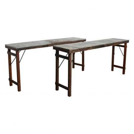 Zinc Top Console Table Console Tables Smithers of Stamford £560.00 