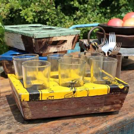 Reclaimed Serving Drinks Tray Tableware Smithers of Stamford £49.00 Store UK, US, EU, AE,BE,CA,DK,FR,DE,IE,IT,MT,NL,NO,ES,SER...